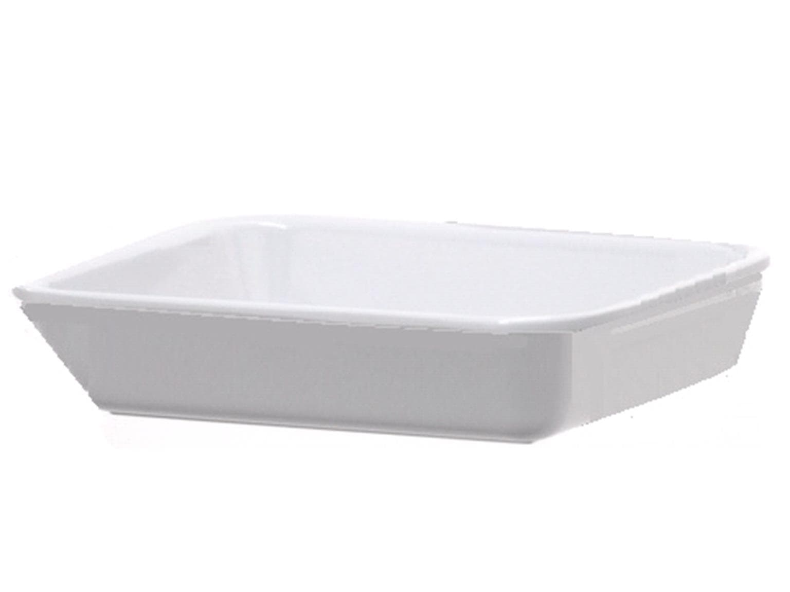 Vaschetta raccogli gocce in plastica per Protower 19 x 15 x 4 cm, bianca