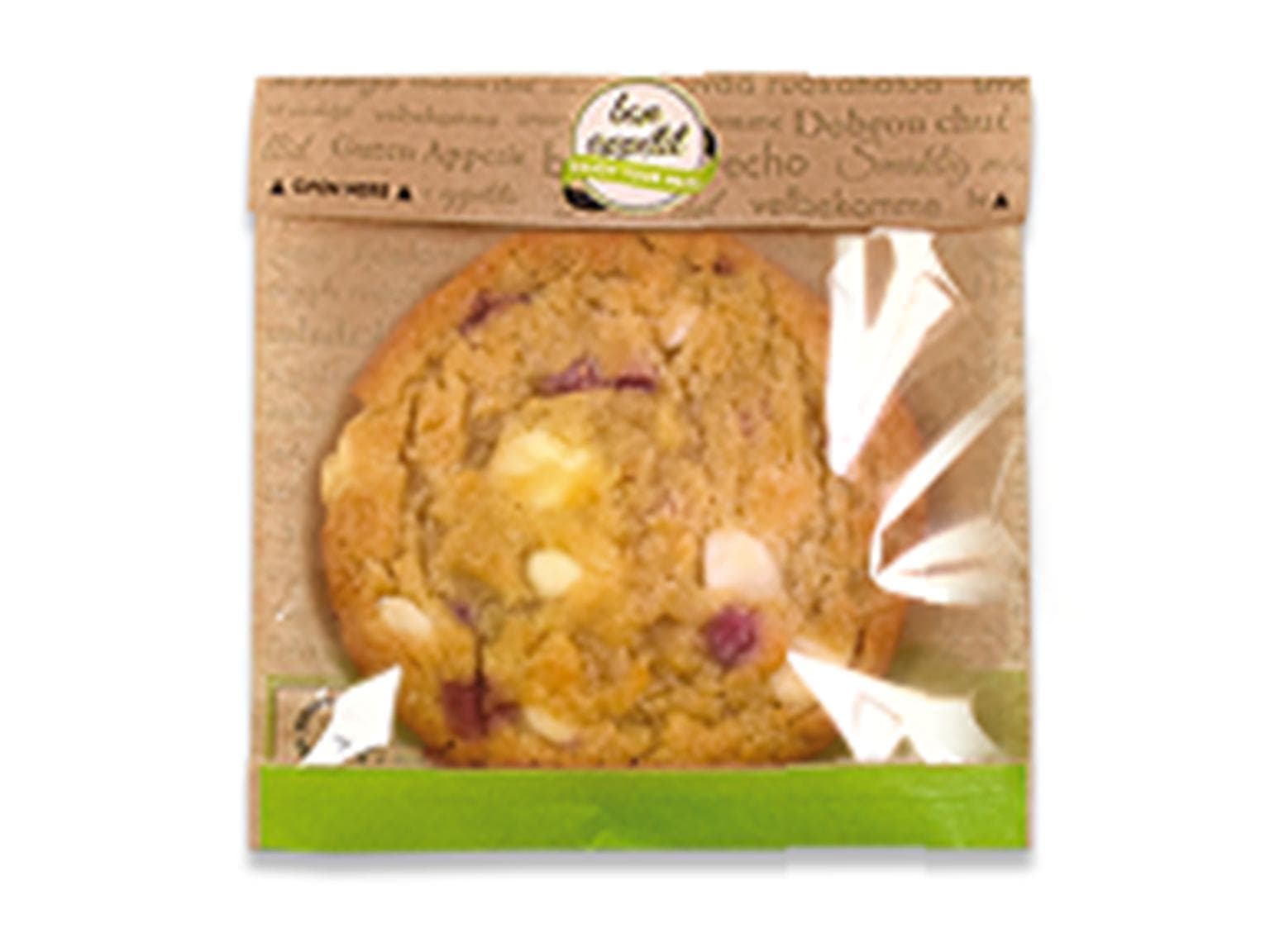 Snack Range Loc Bag Mini, 14 x 14 cm Kraft marrone resistente al grasso + finestra di visualizzazione in