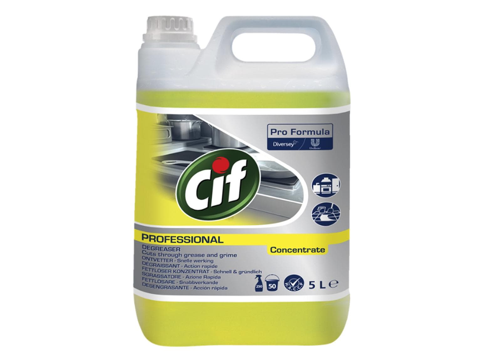 Cif Prof. Business Solutions Power Grease Remover conc., altamente concentrato