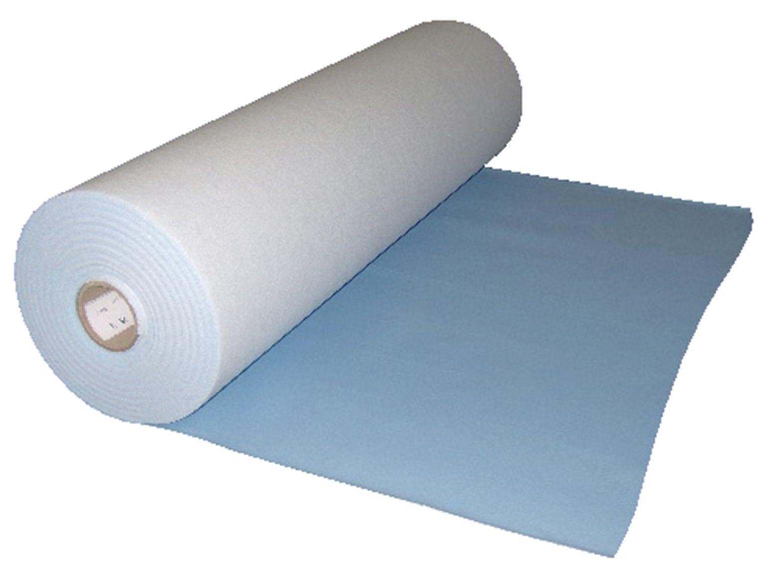 Telo di copertura Premium BLU 100 cm x 50 m superficie con film PE blu spessore 30 my