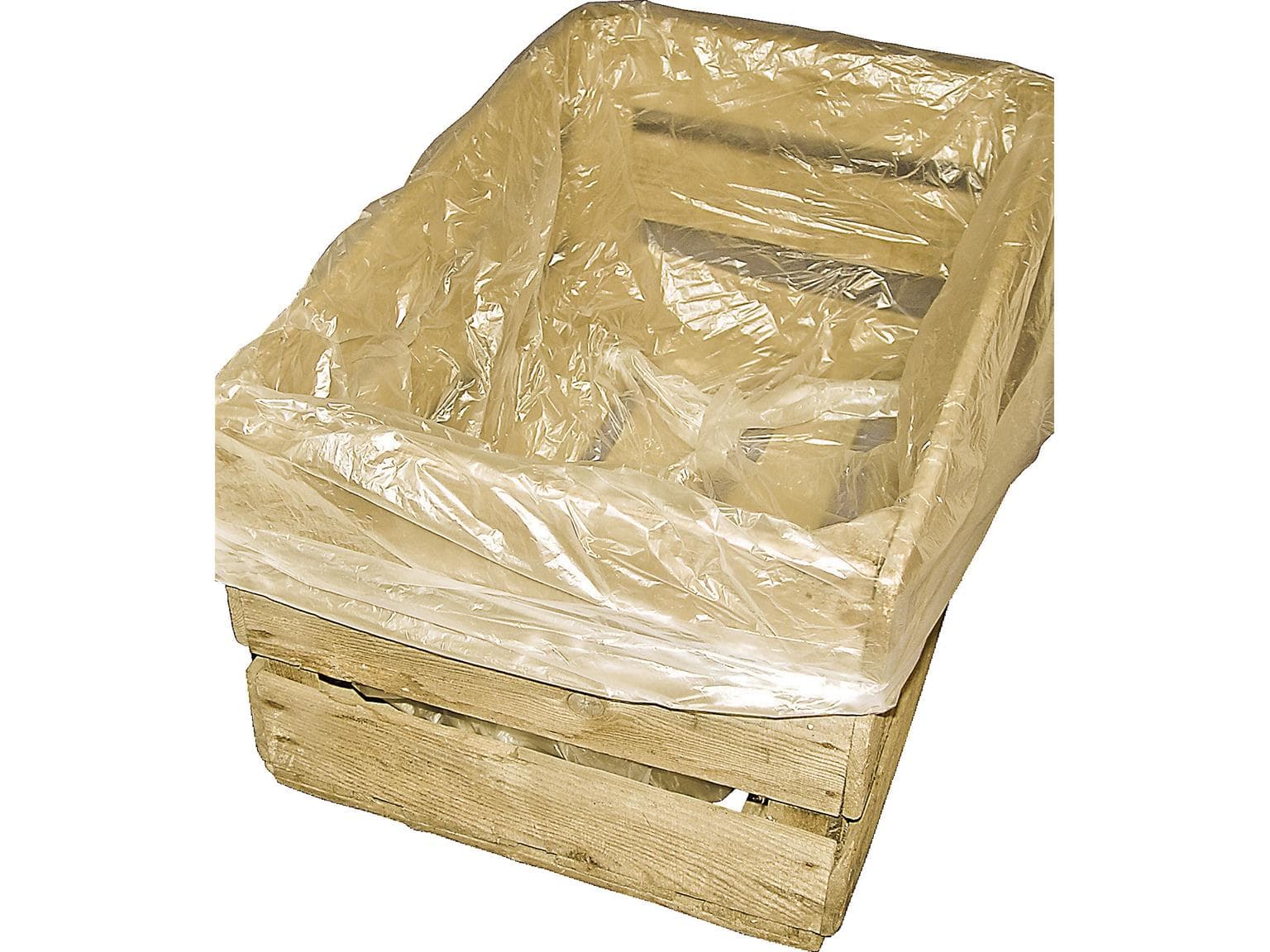 Sac Harasse LPDE1000 x 750 mm, 30 my transparent non perforé