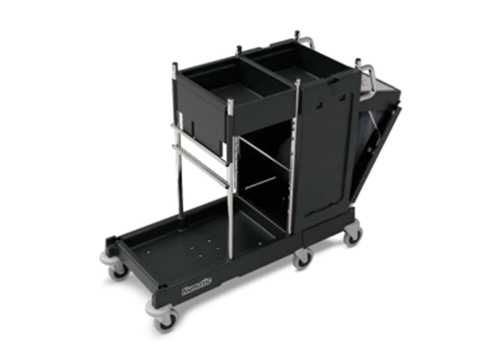 Carrello per la pulizia, PM20S (Box A+C) con ruote da 125 mm