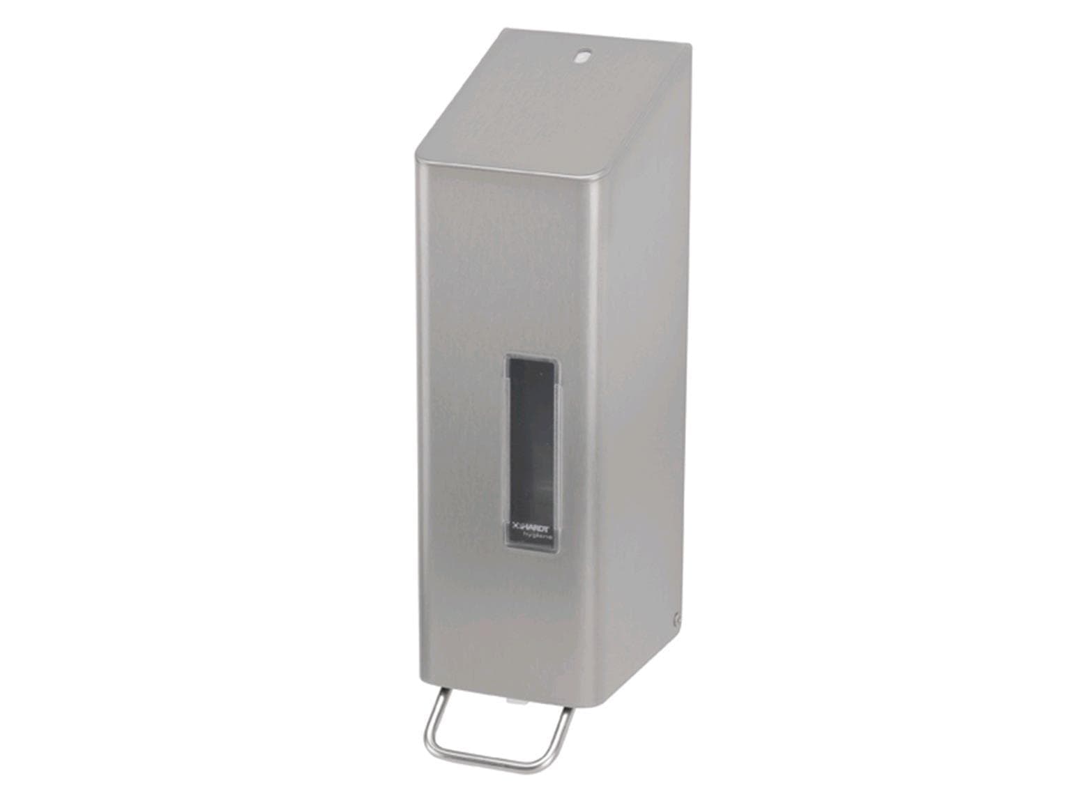 Distributeur de savon SanTral NSU 11 E/S AFP pour savon liquide 1 200 ml, acier inoxydable