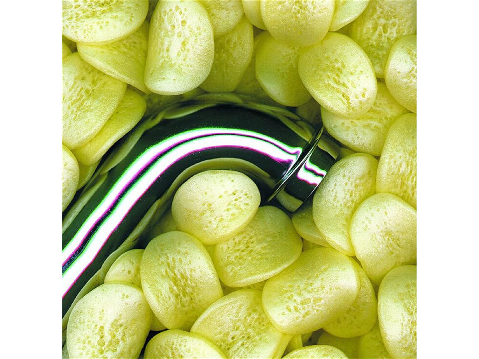 Matériau de remplissage Styrofill jaune, en polystyrène expansé