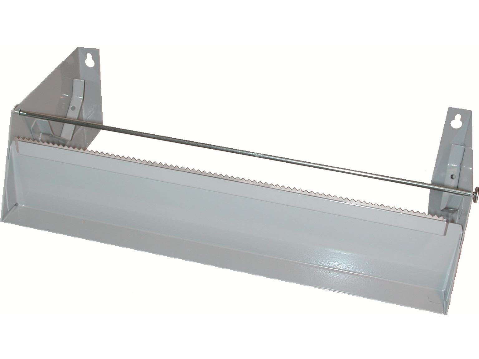 Distributore in metallo a 1 scomparto per rotoli da 30 cm per 1 rotolo di pellicola trasparente, ecc.