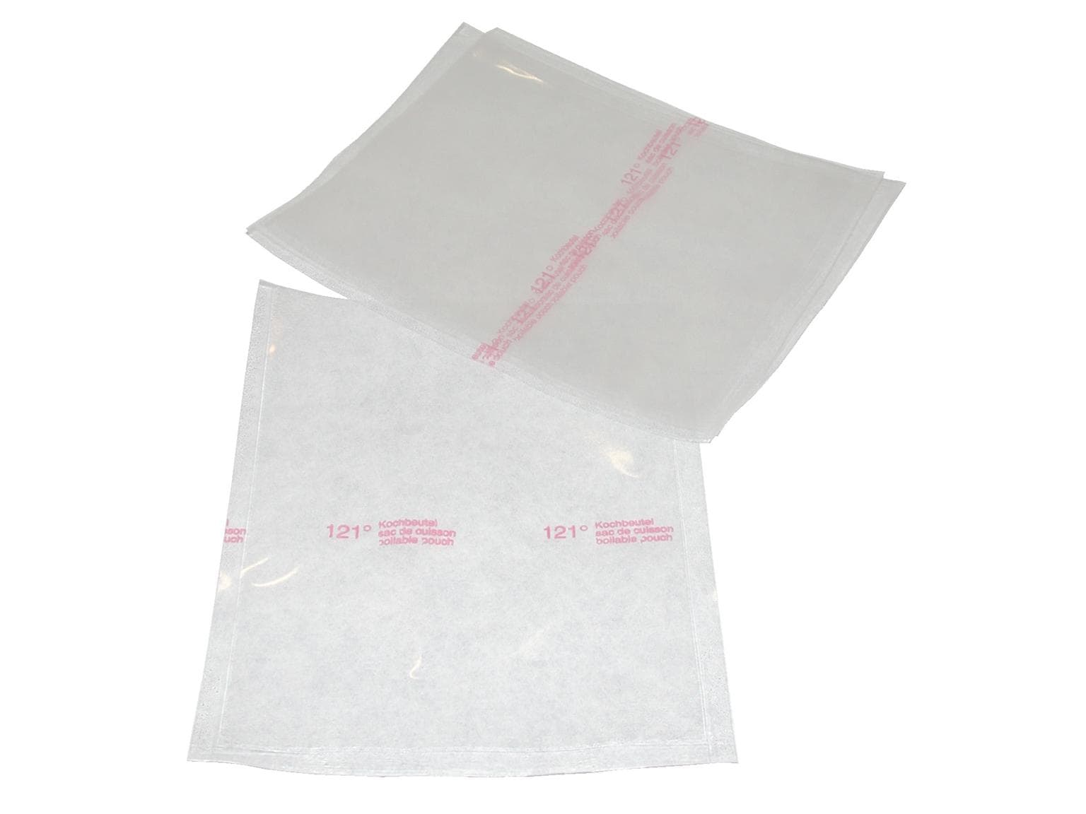 Sacchetto sottovuoto 200 x 150 mm, PA-PE 20/70 resistente alla temperatura fino a 121°C, resistente alla bollitura