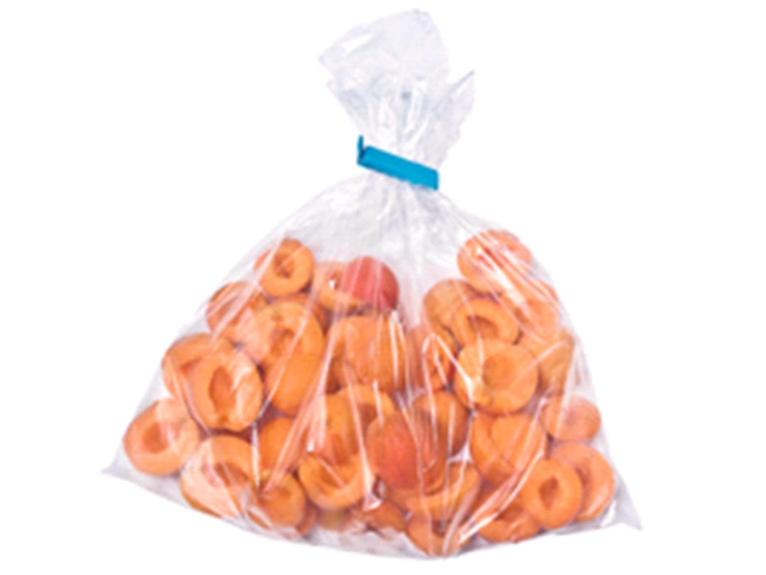 Borsa multiuso 40 x 50 cm PE T30 (25 my), bloccata, trasparente
