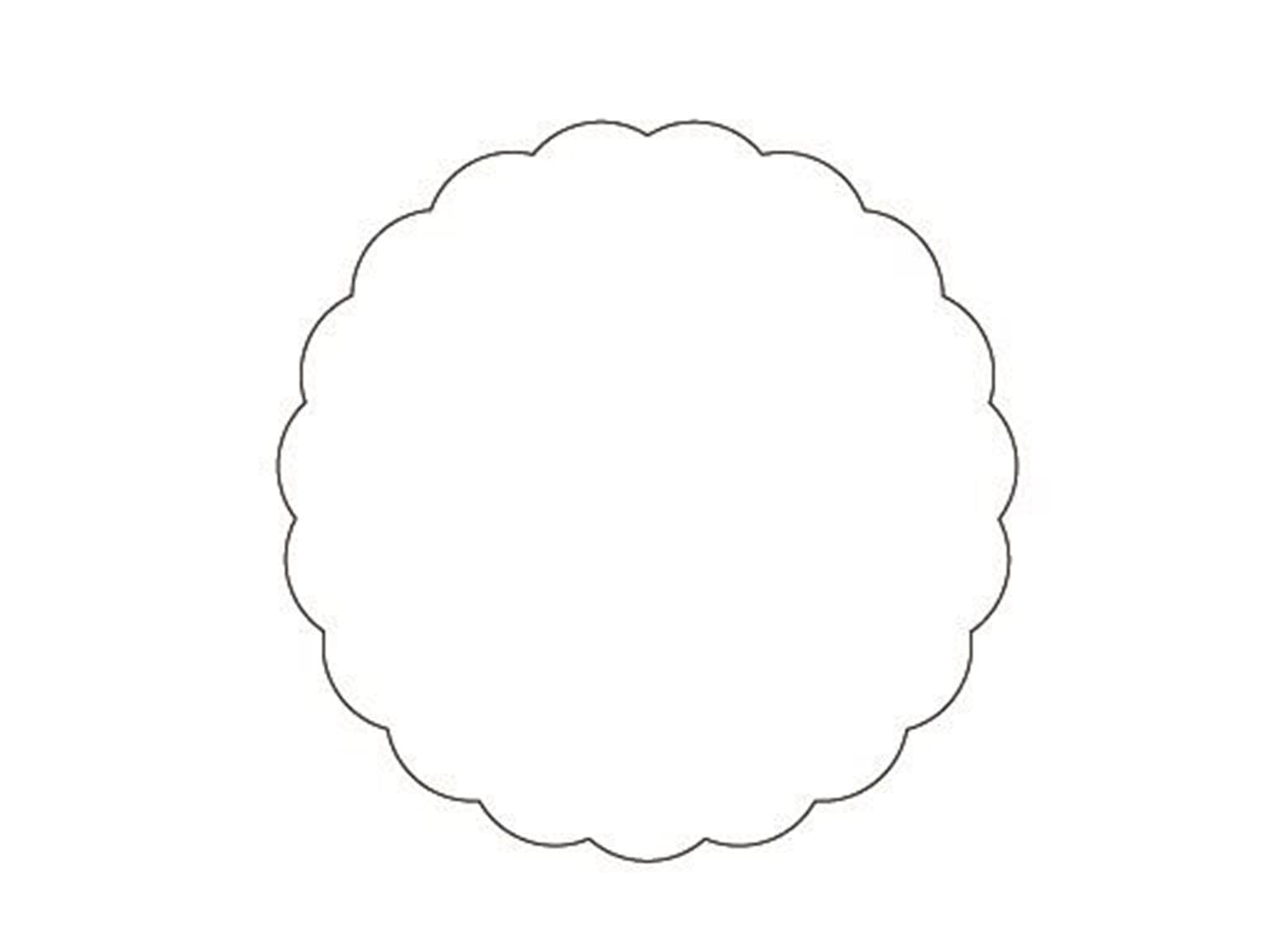 Dessous de verre absorbant 50 g, ø 90 mm, blanc