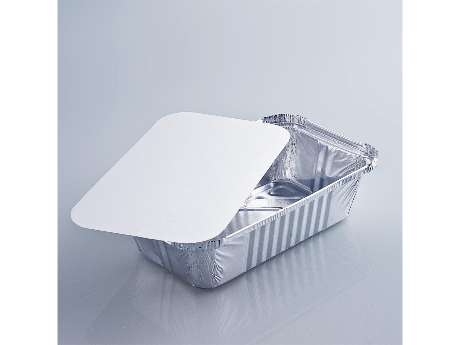 Aluschalen 900 ml, 218 x 113 x 54 mm rechteckig