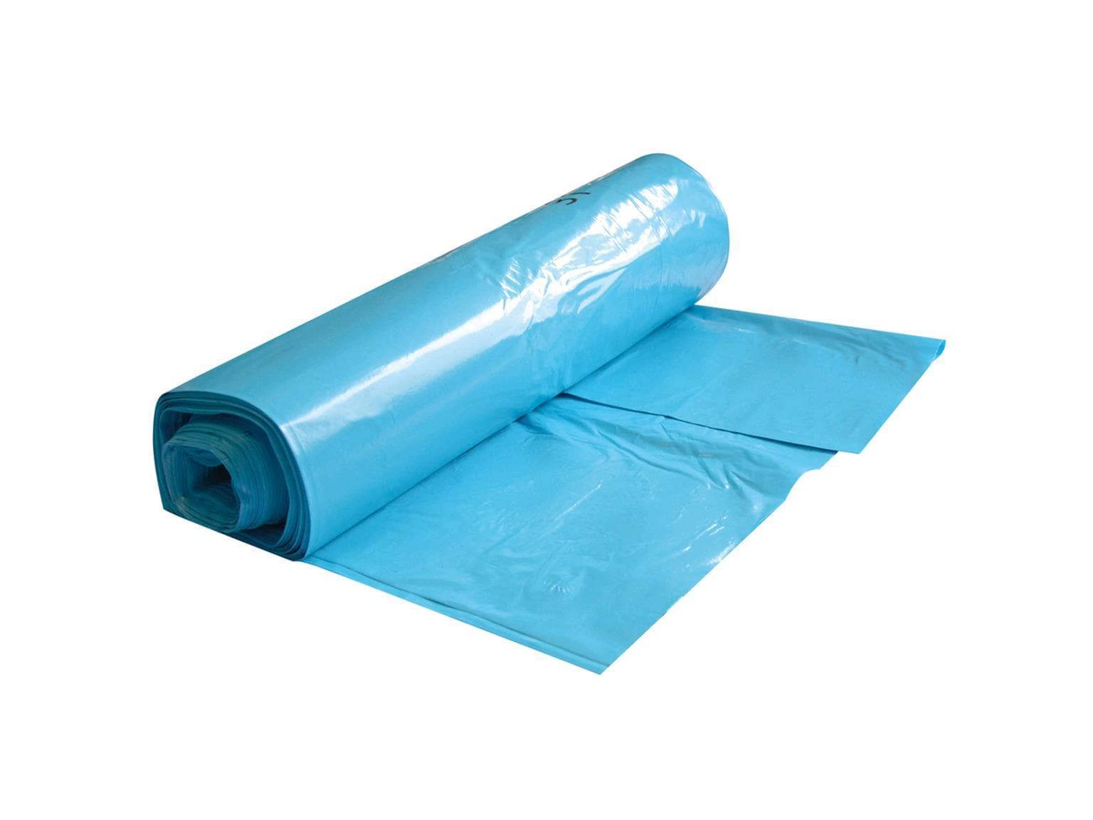 Sac poubelle LDPE 140 lt, 65+25 x 110 cm 60 my bleu (140 - 160 lt)