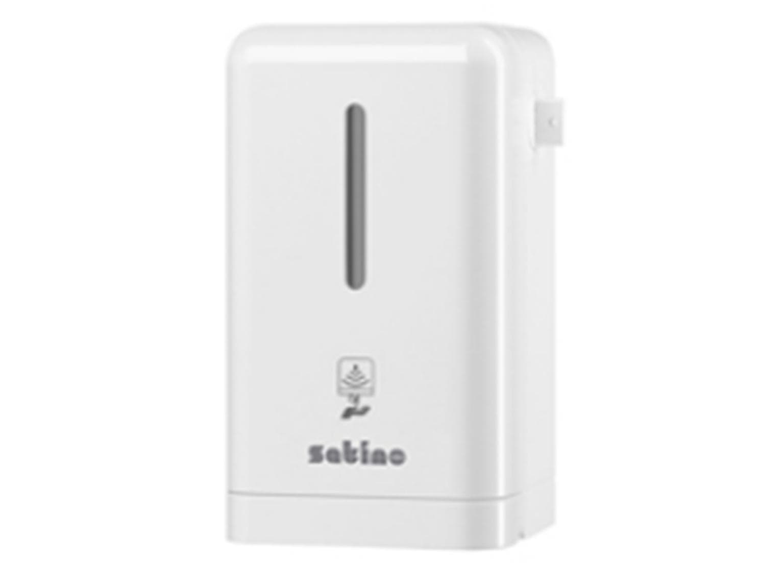 Distributeur de savon Mini Professional, capteur L 113 x H 246 x P 121 mm, blanc brillant