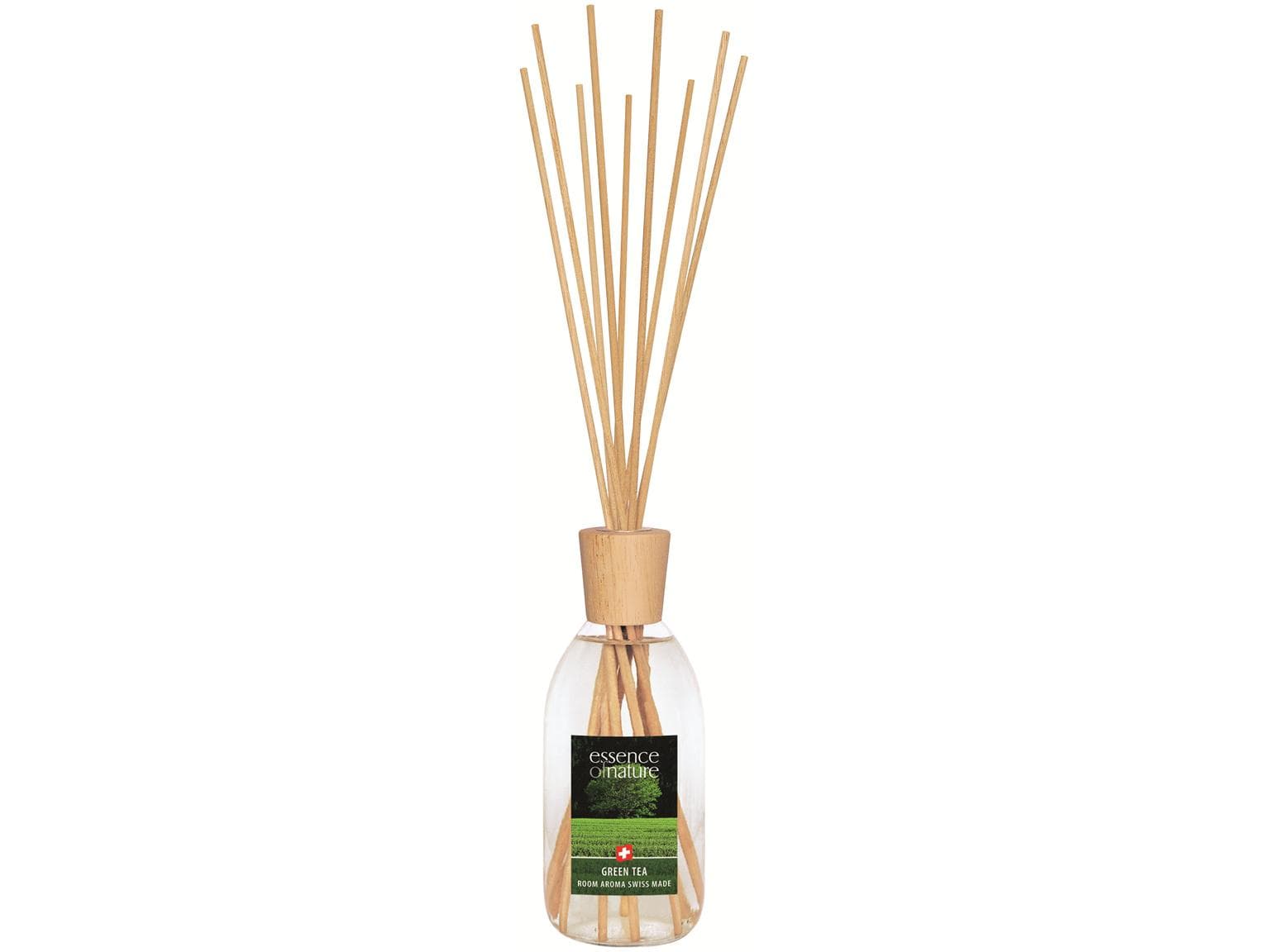Flacon de parfum 250 ml pour bâtonnets de parfum Flacons vides comprenant un anneau en bois et des bâtonnets
