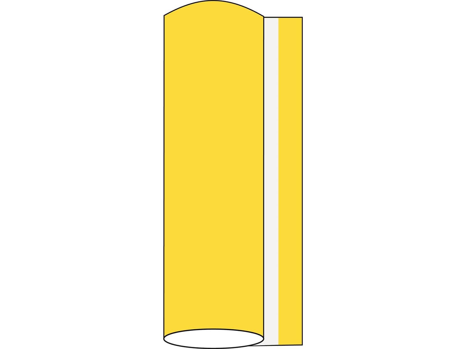 Rouleaux de nappe Airlaid, 120 cm x 25 m, jaune