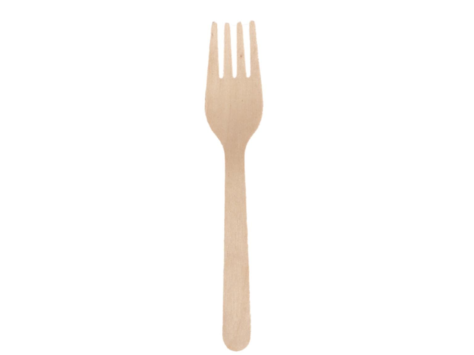 Forchetta da torta in legno di betulla, lunghezza: 11,5 cm, FSC 100%, insapore,