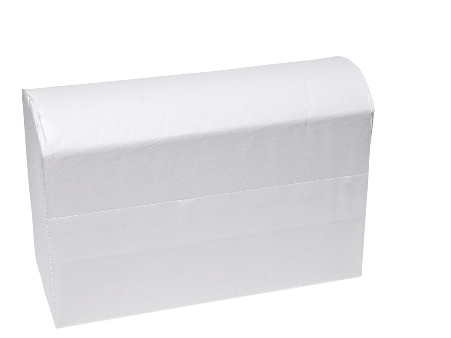 Asciugamani piegati Superior, TAD/Tissue bianco brillante, 2 veli, piega a W, 20,3 x 32 cm
