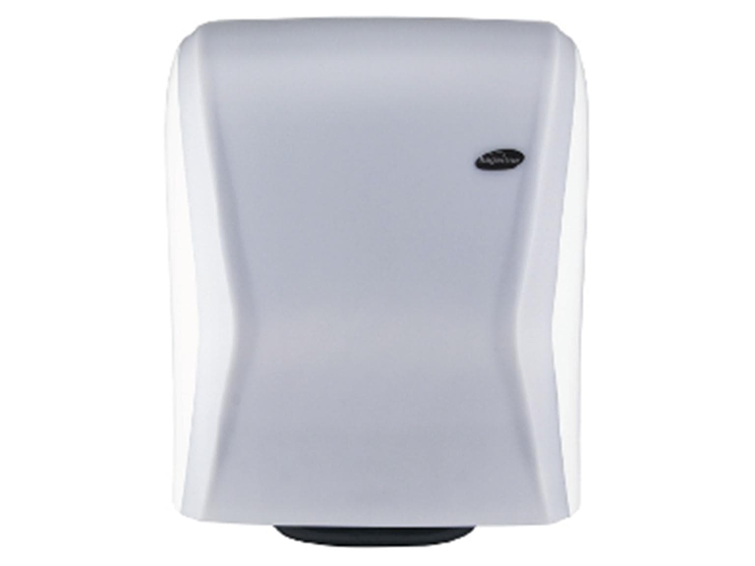 Distributeur de rouleaux d'essuie-mains XIBU TOWEL hybride, blanc, système à 2 rouleaux, automatique
