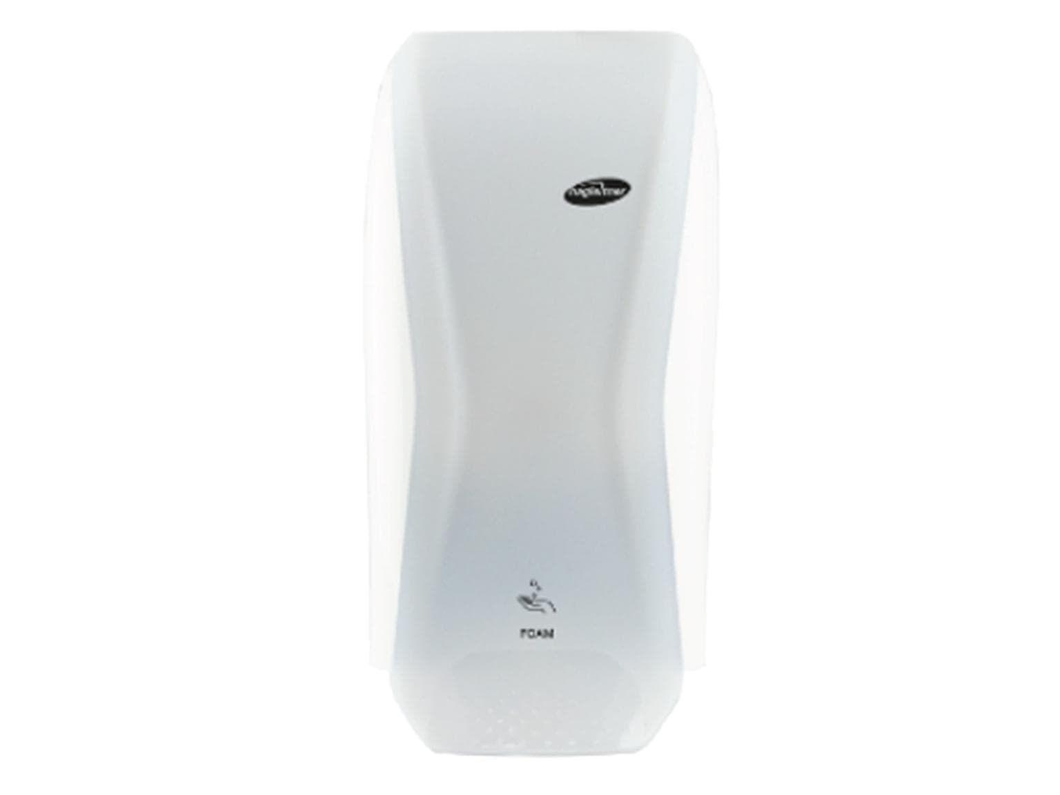 Distributeur de savon mousse XIBU FOAM analogique mécanique, blanc, réservoir de réserve,