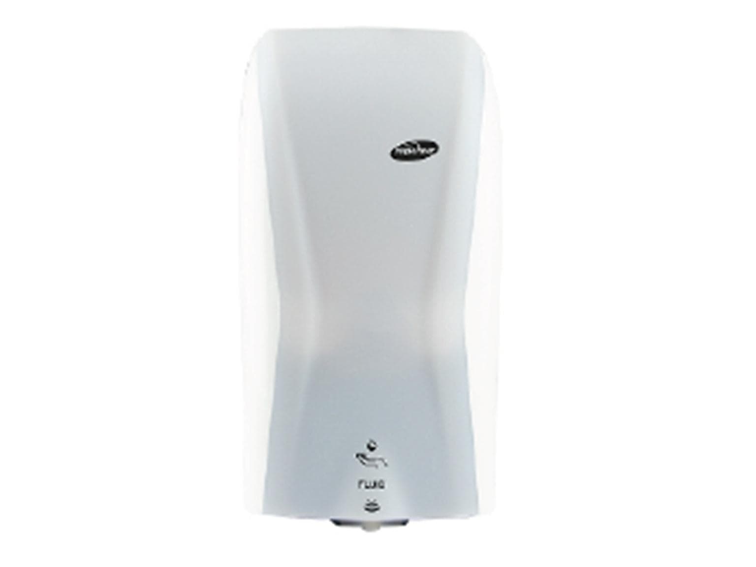 Distributeur de crème XIBU FLUID hybride, sans contact, blanc, arrêt automatique et