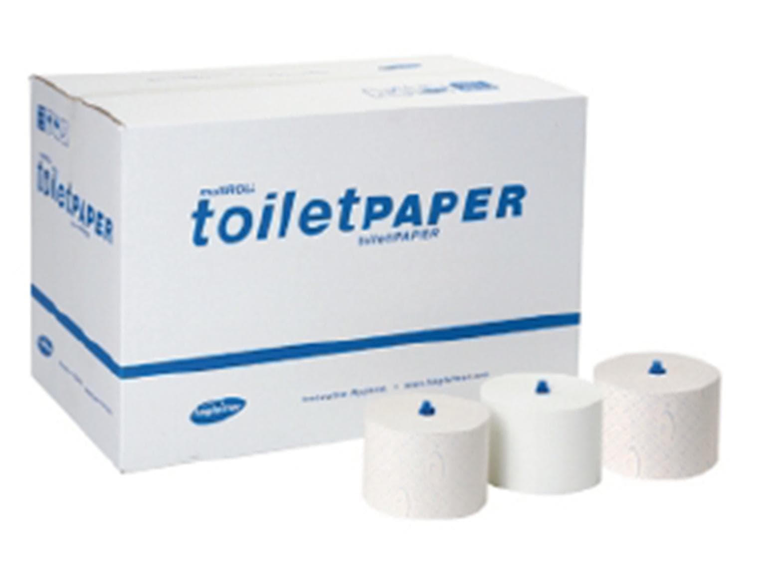 Carta igienica multiROLL toilettPAPER B2, 2 veli, carta riciclata bianco brillante,