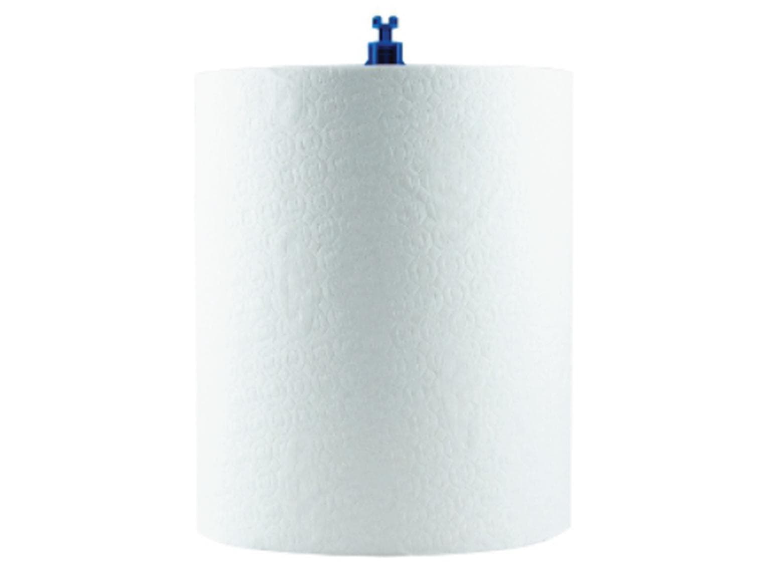 Rouleaux d'essuie-mains multiROLL handTUCH X1 1 pli, 195 mètres linéaires, blancs, micro-gaufrés