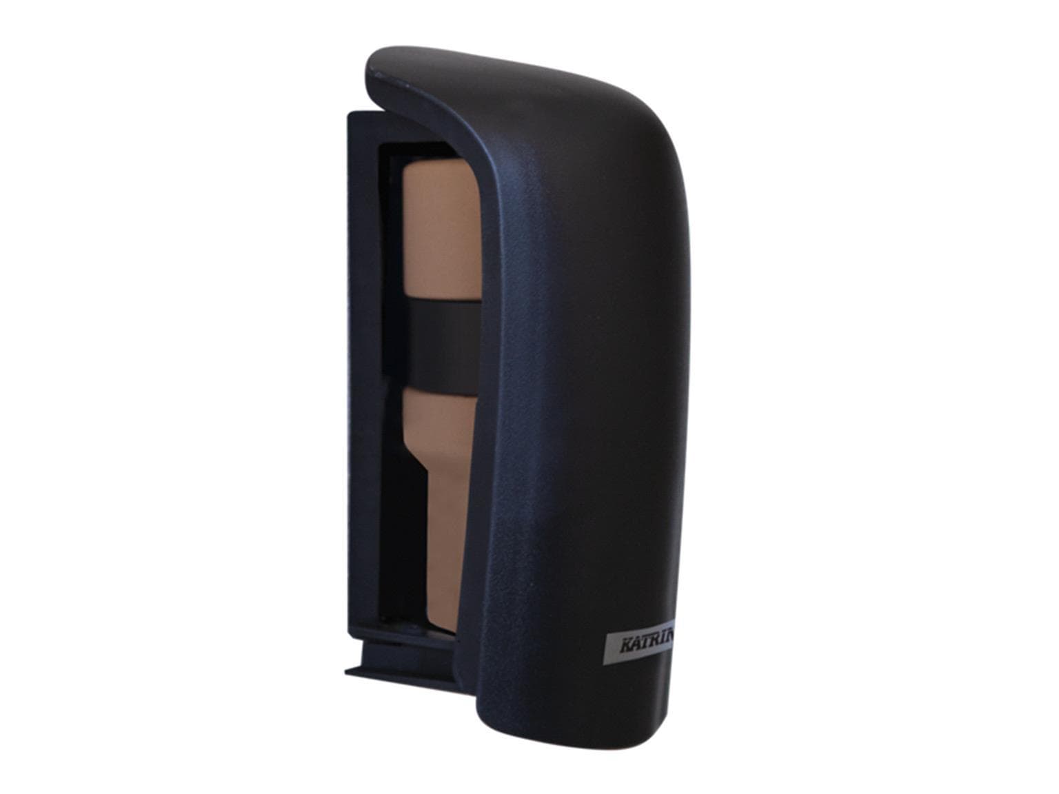Distributore di deodorante per ambienti Katrin in plastica nera, L 71 x A 165 x P 75