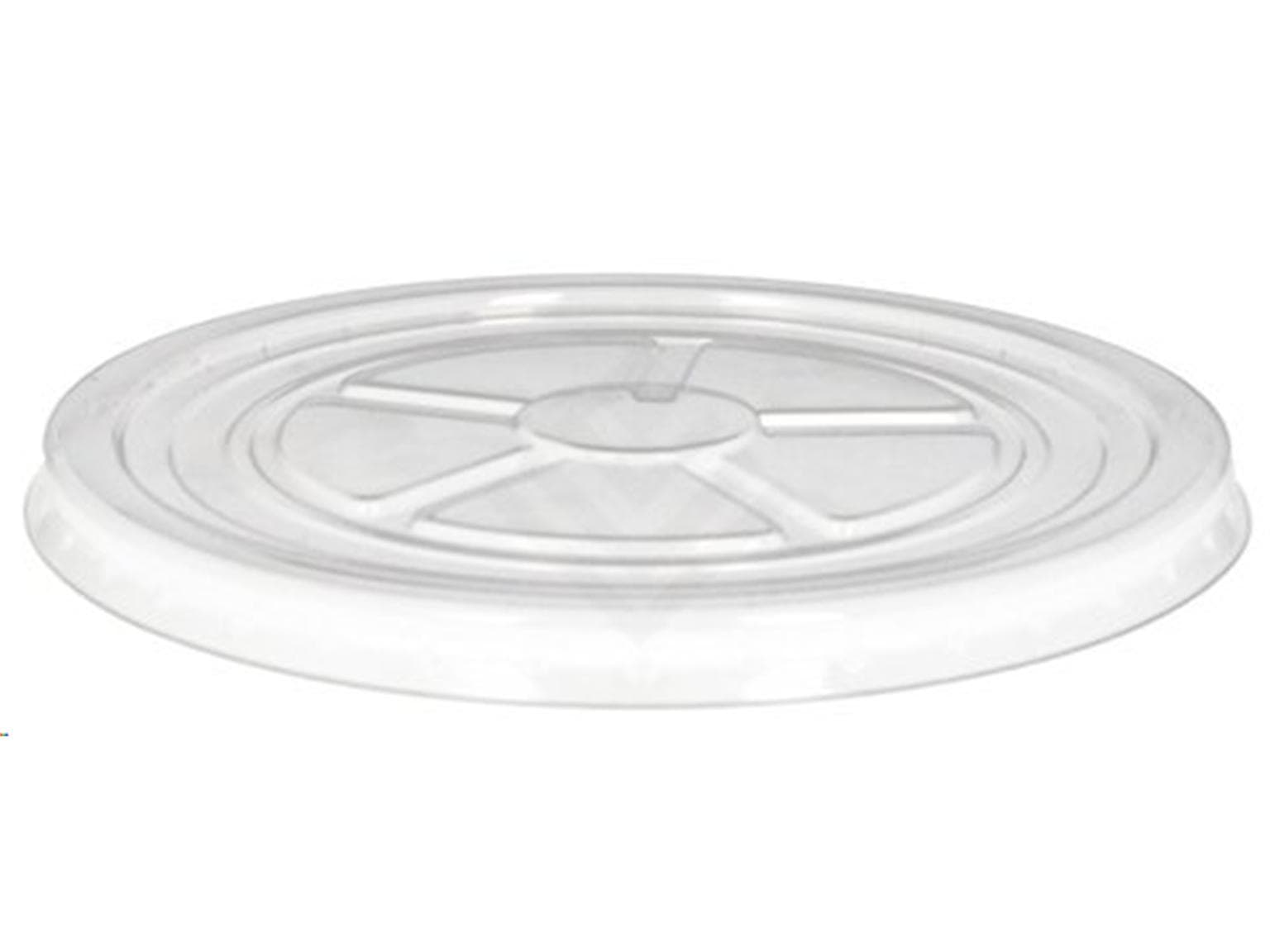 Coperchio piatto in PET, trasparente, adatto per vassoi porta menù Art. 43650,