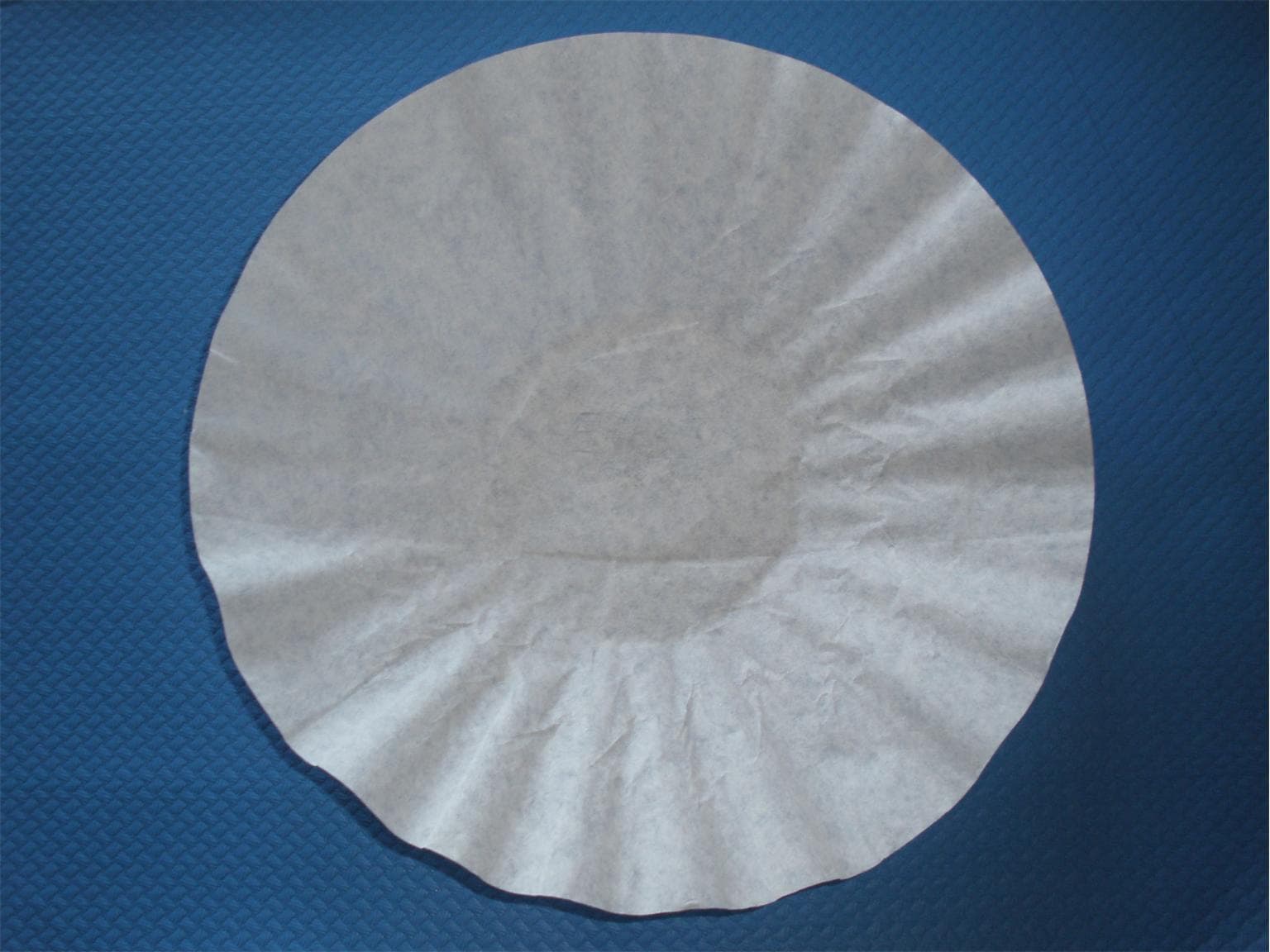 Filtre à café Ø 25 cm, soufflé 40 gm2, blanc