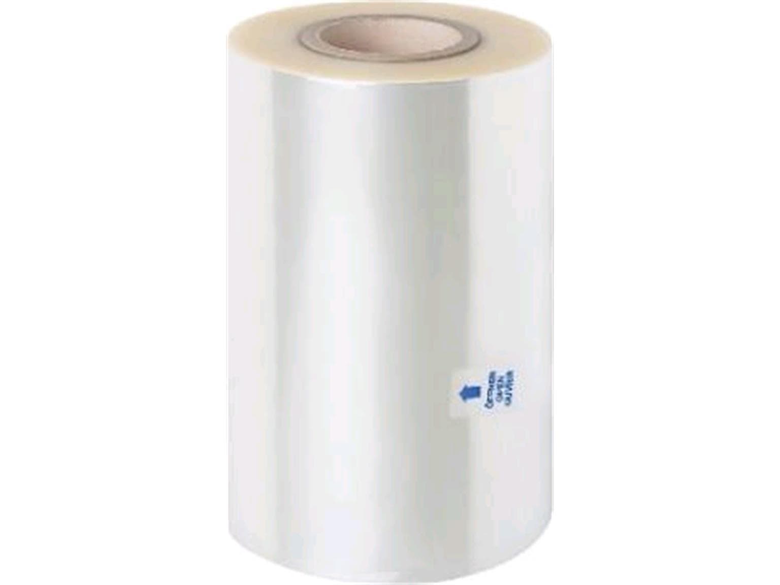 Pellicola sigillante PP, 185 mm x 250 m 65 my, trasparente, Ø 174 mm, AF / PF