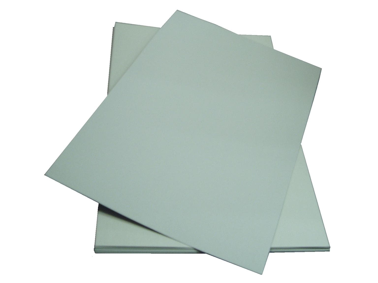 Carton gris 500 gm2, 75 x 115 cm sur palette type n° 4