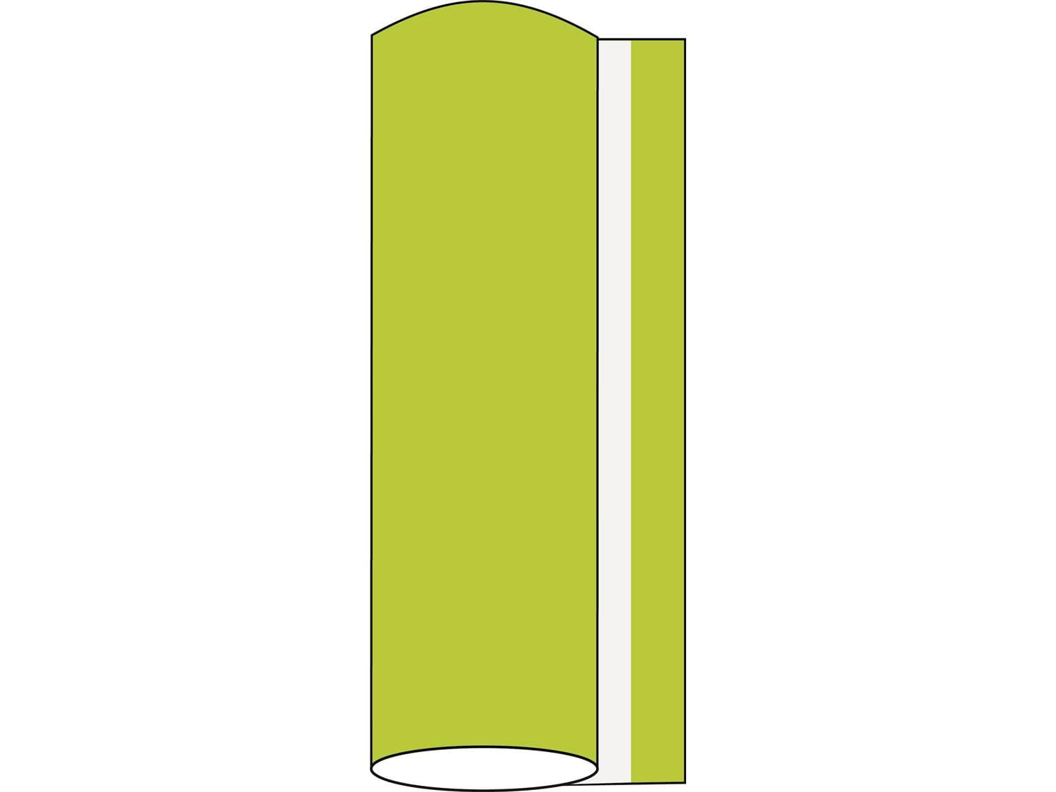 Rouleaux de nappe Airlaid, 120 cm x 25 m, kiwi