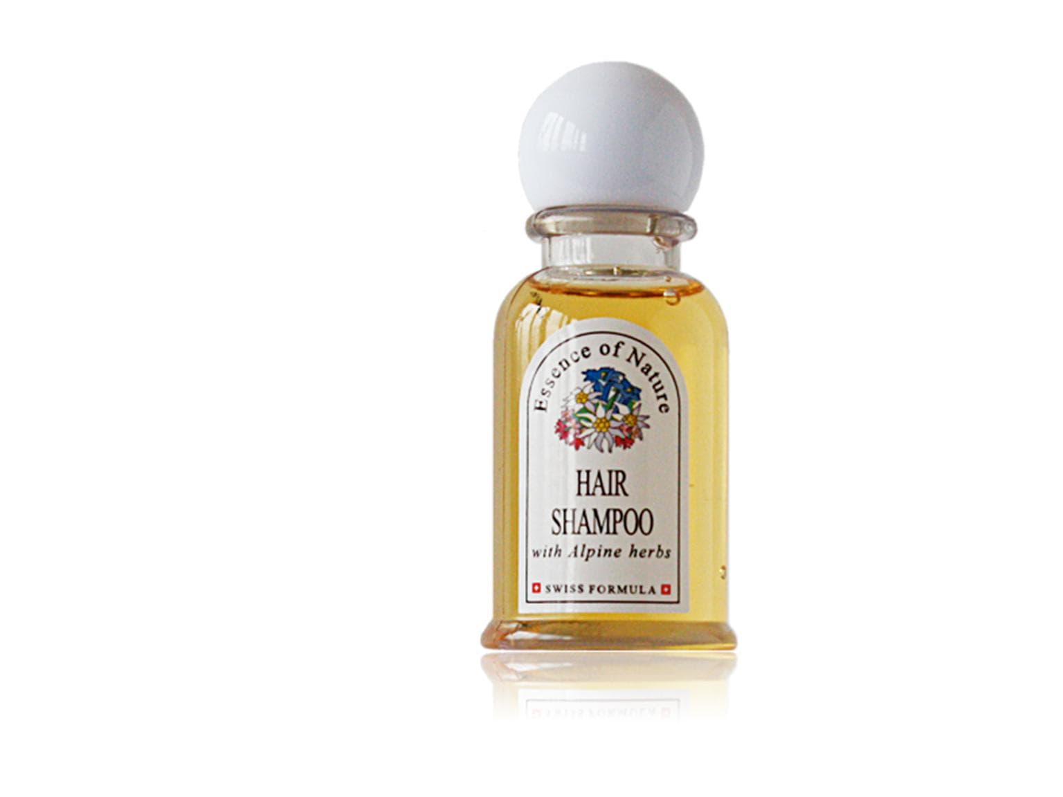 Shampoo per capelli flacone da 35 ml Essenza della Natura alle Erbe Alpine