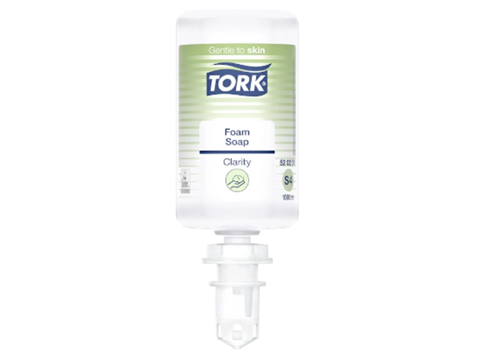 Savon mousse Tork Premium, bouteille de 1 litre, blanc, Pure Hand, non parfumé,