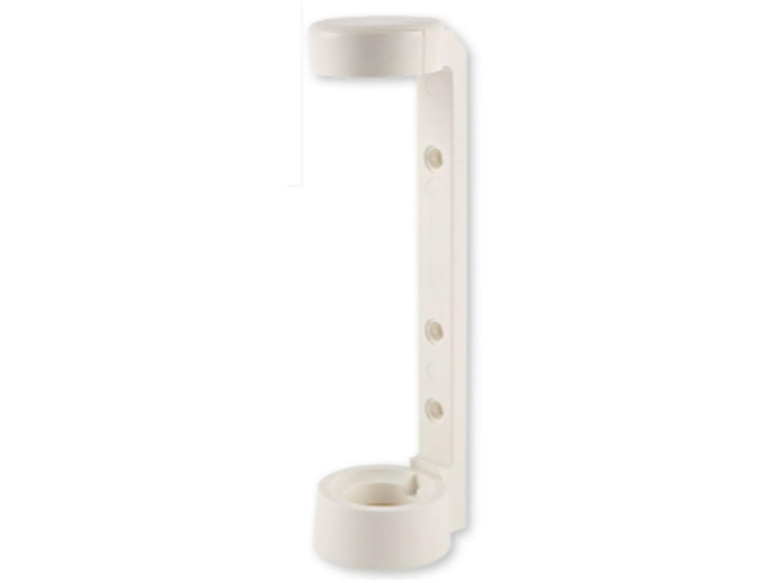 Support mural Hygostar, pour bouteille Squeeze, en plastique blanc incl.