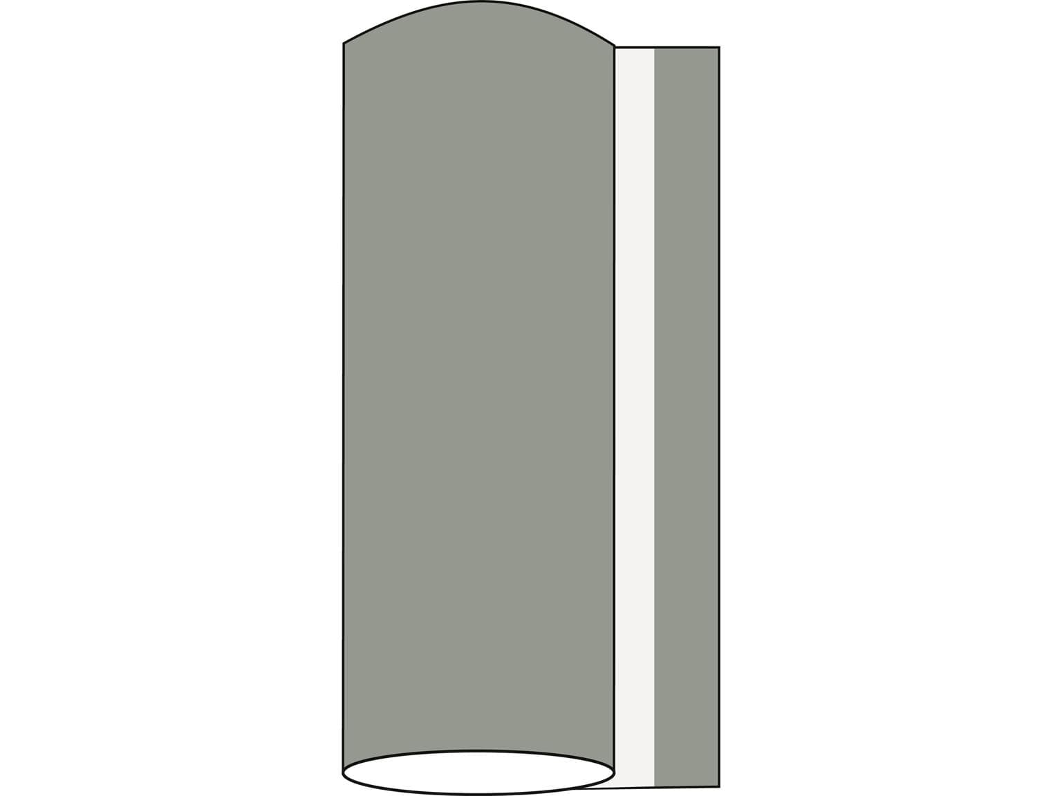 Chemin de table Airlaid, 40 cm x 24 m, gris