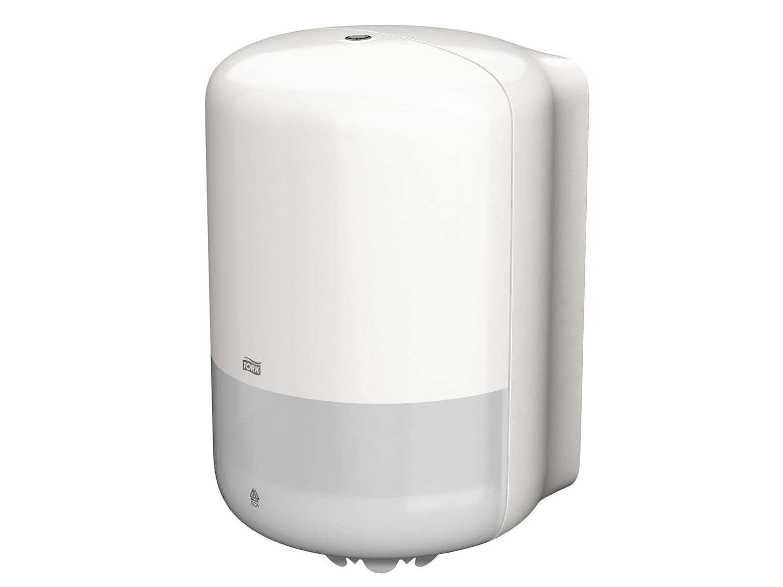 Distributeur de rouleaux de chiffons de nettoyage Tork Elevation, déroulement interne, L 239 x H 360 x P 227 mm
