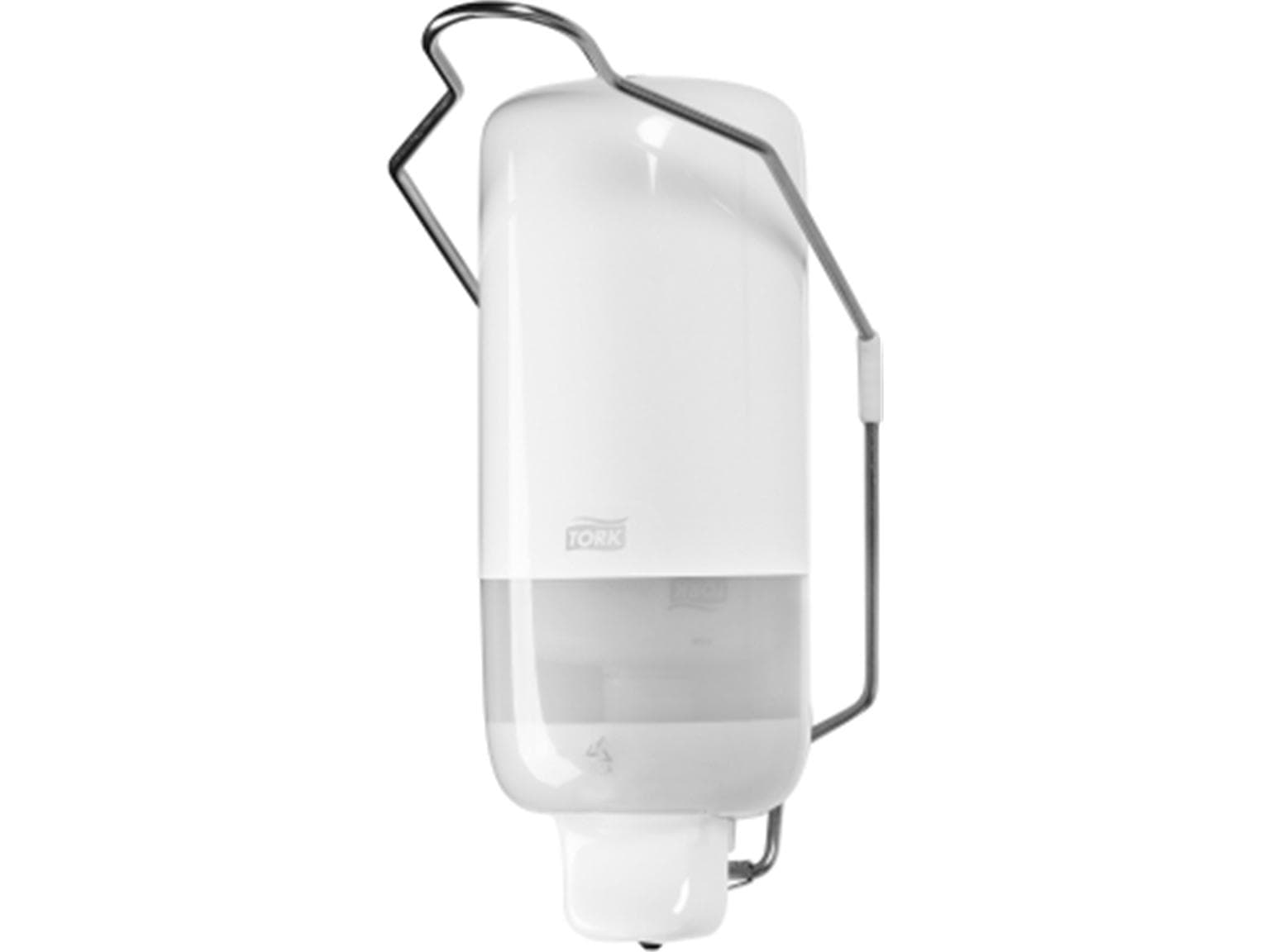 Distributeur de savon Tork Elevation S1 en plastique, blanc, H 291 x L 112 x P 114 mm