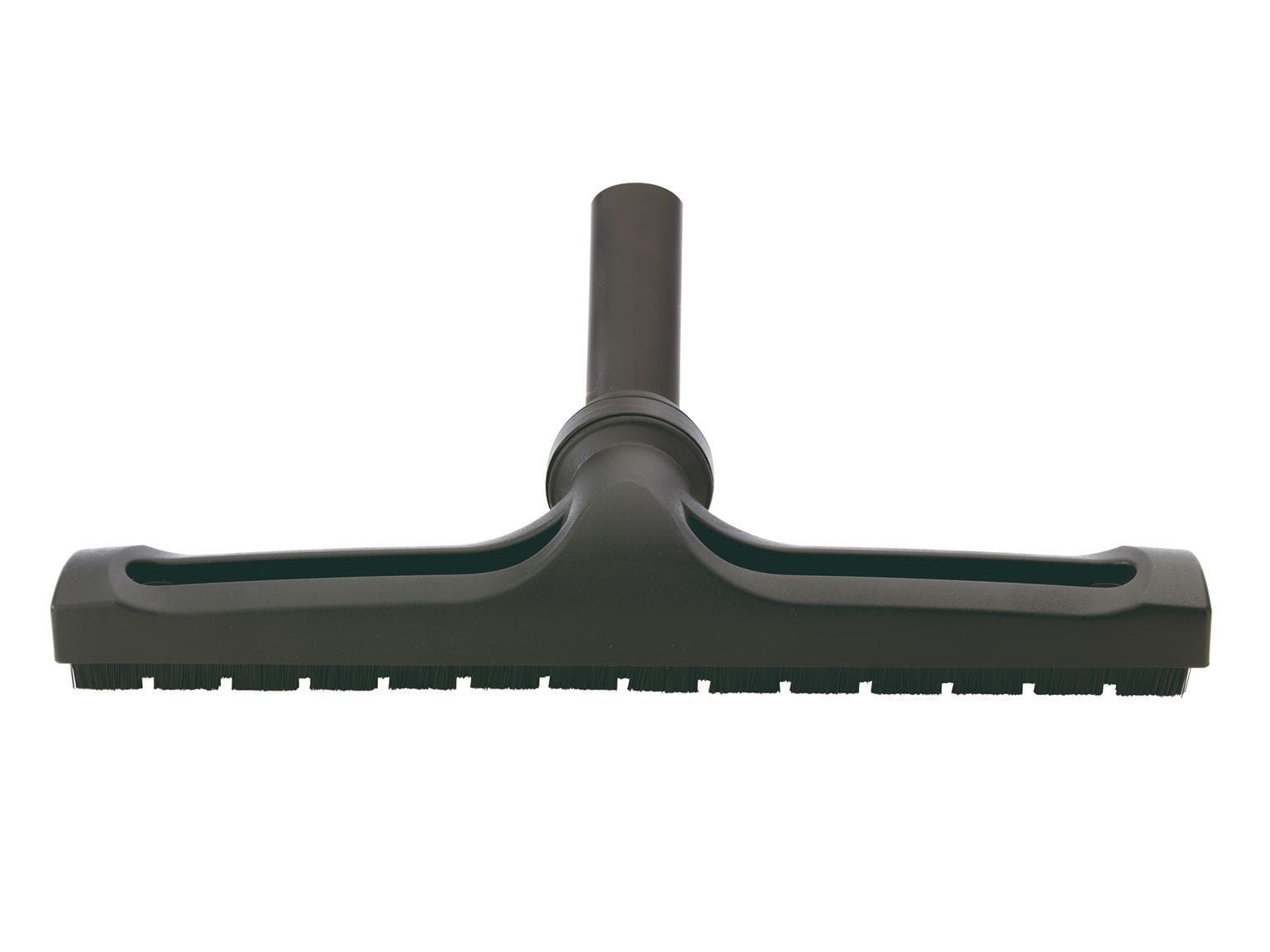 Bocchetta di aspirazione per pavimenti da 400 mm con gomma/spazzola e ruote, accessori da 32 mm