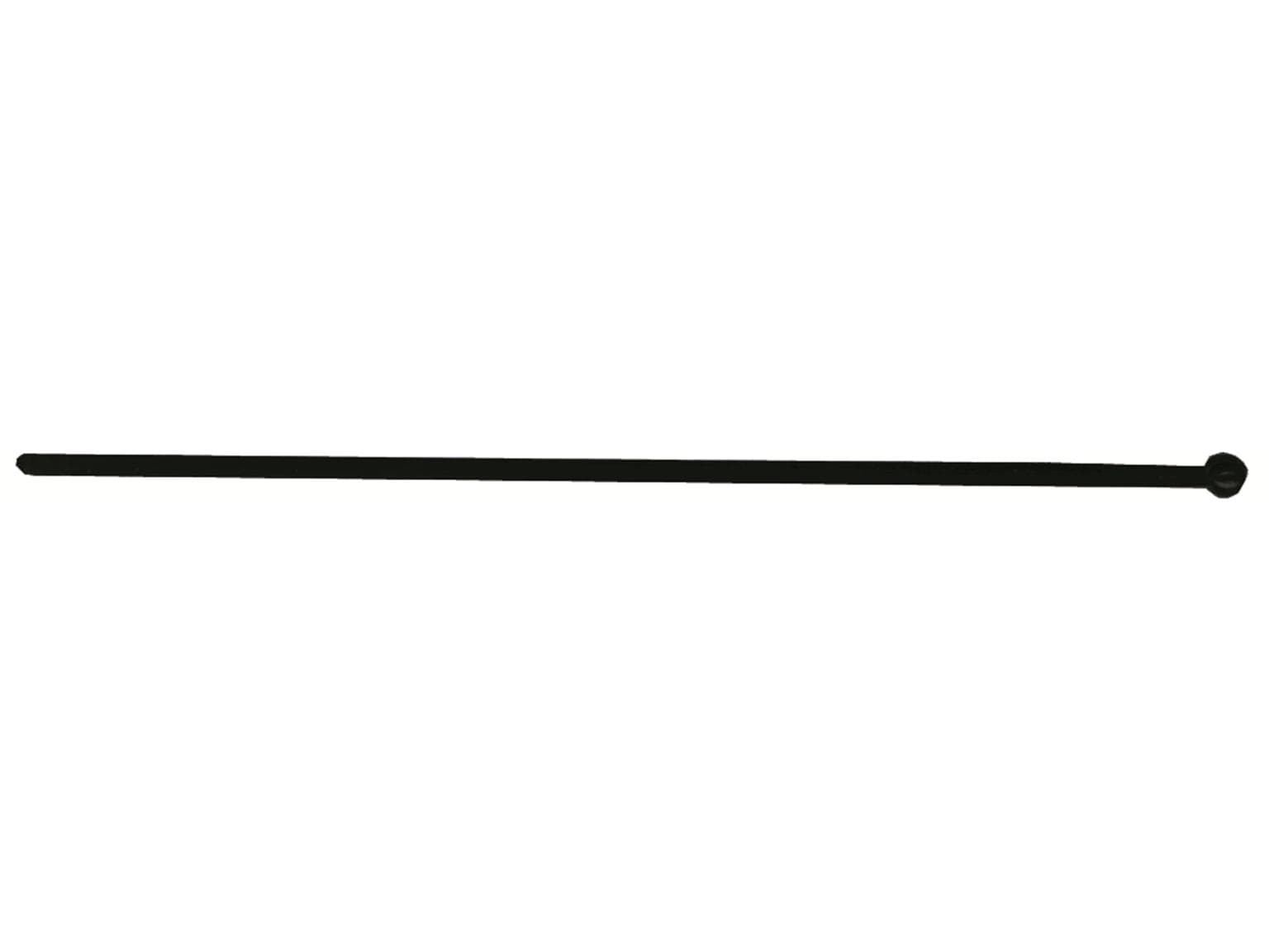 Bâtonnets long drink 22 cm, noirs