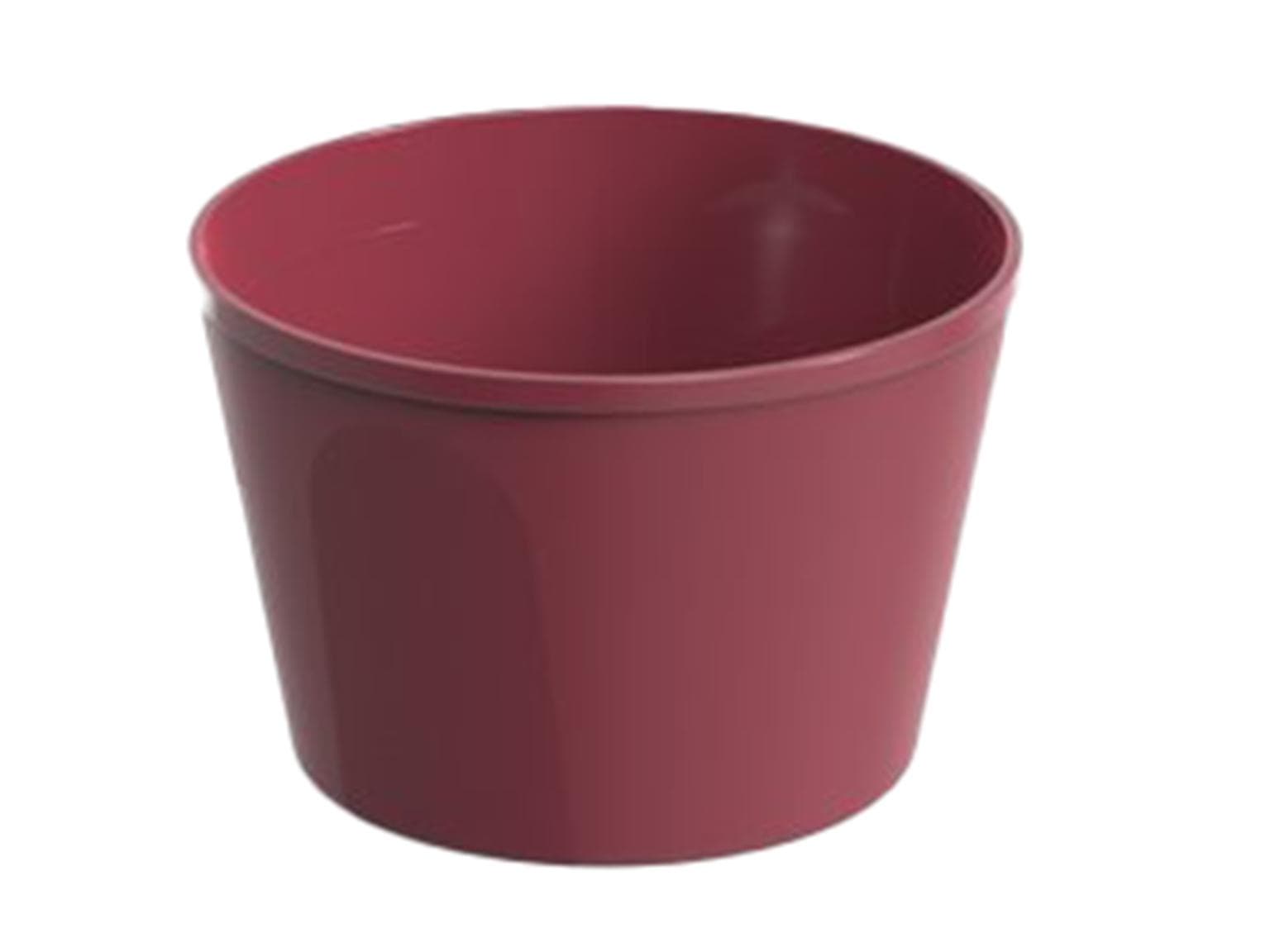 Gobelet multi-usages avec couvercle, 480 ml, rouge grenat, Ø 120 x 80 mm