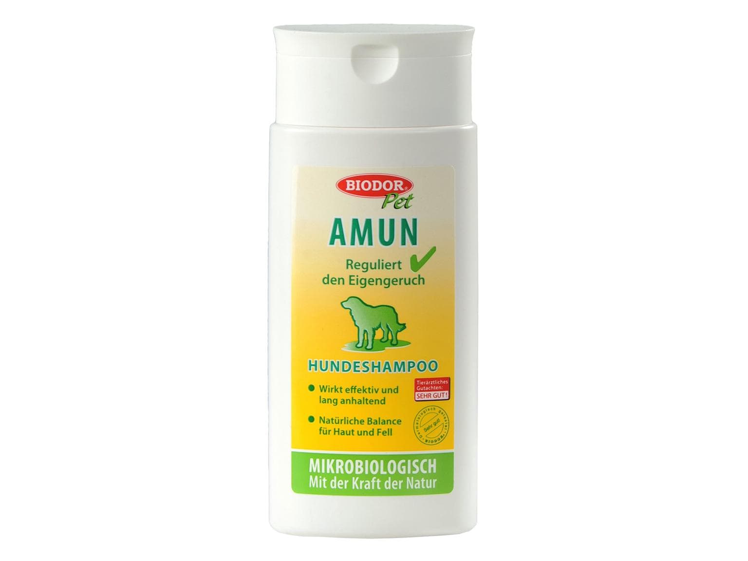 BIODOR Amun Hundeshampoo, zur wirksamen Beseitigung massiver Fremdgerüche