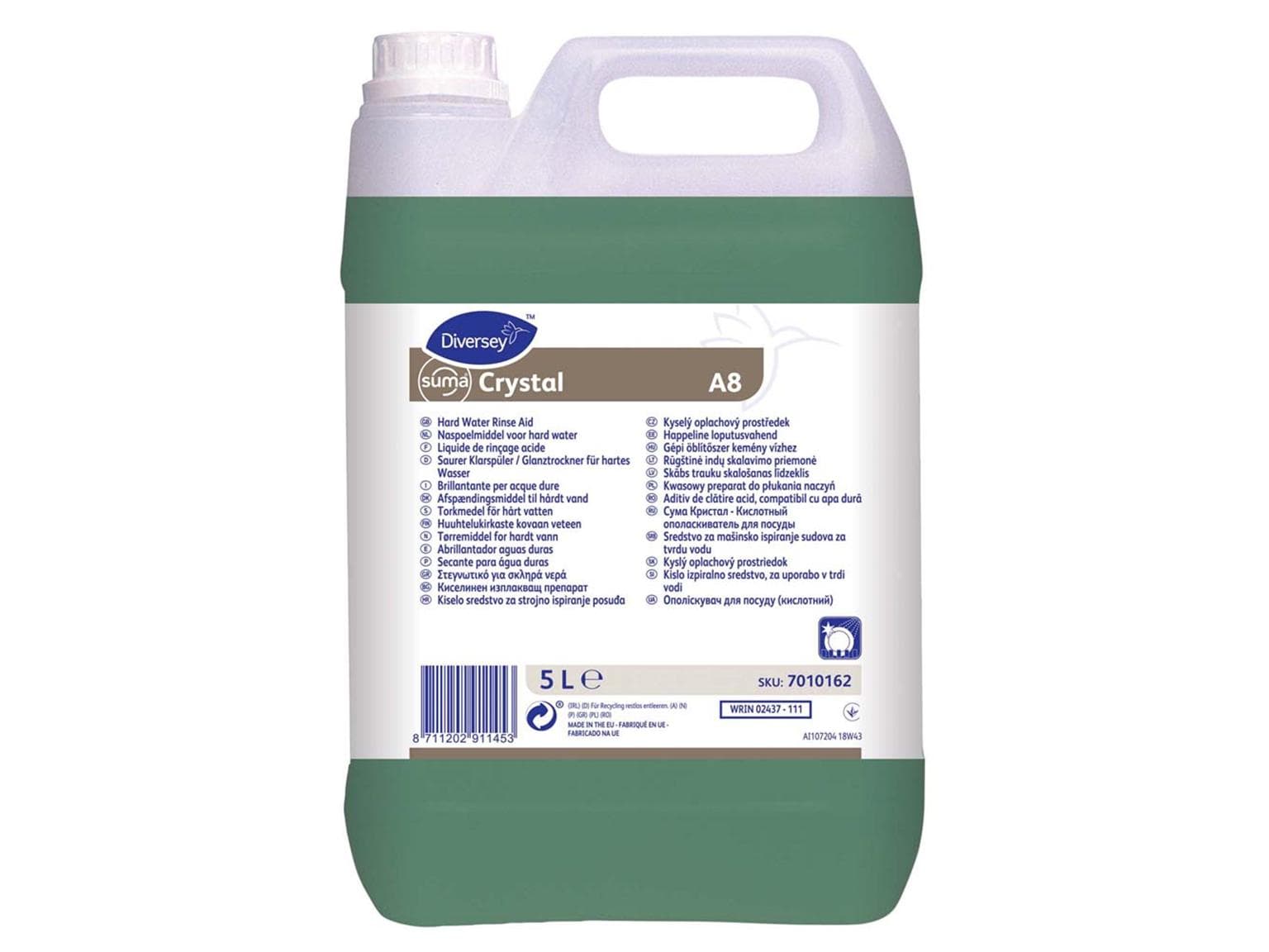 Asciugatrice lucidante TASKI Crystal A8 contenitore 2x5 L