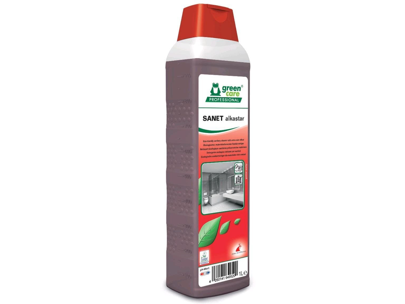 SANET alkastar, nettoyant sanitaire respectueux des matériaux, alcalin, sans