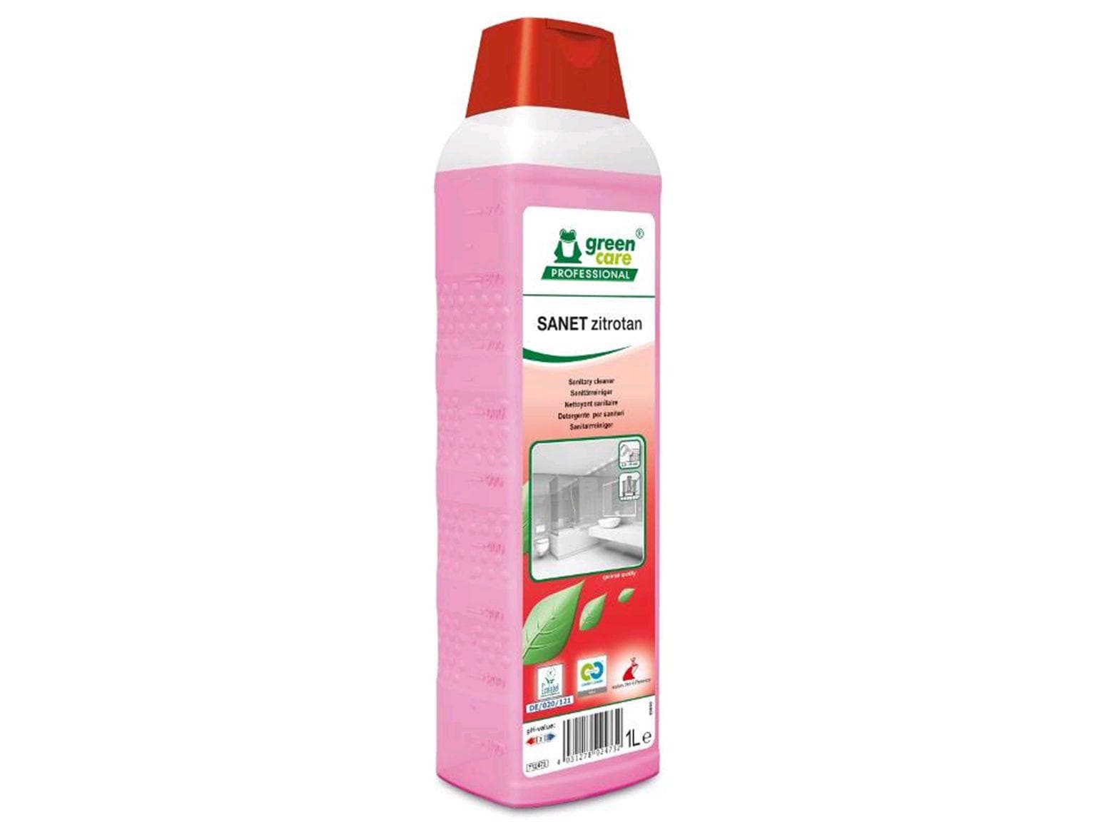 SANET zitrotan, detergente acido per la manutenzione sanitaria,