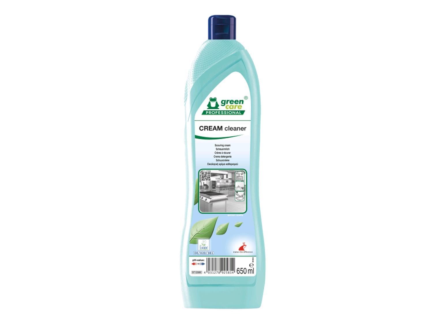 CREAM latte detergente abrasivo, latte abrasivo ecologico per superfici in