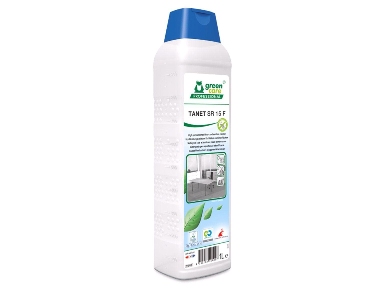 TANET SR 15 F, nettoyant haute performance pour sols et surfaces, sans colorant