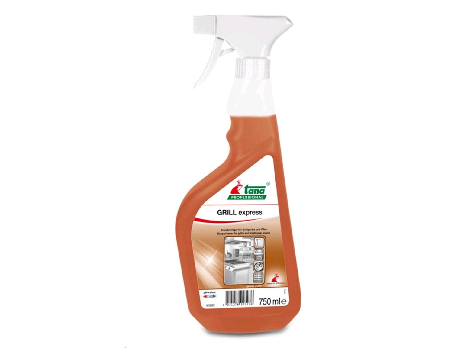 GRILL express, detergente di base per grill e forni