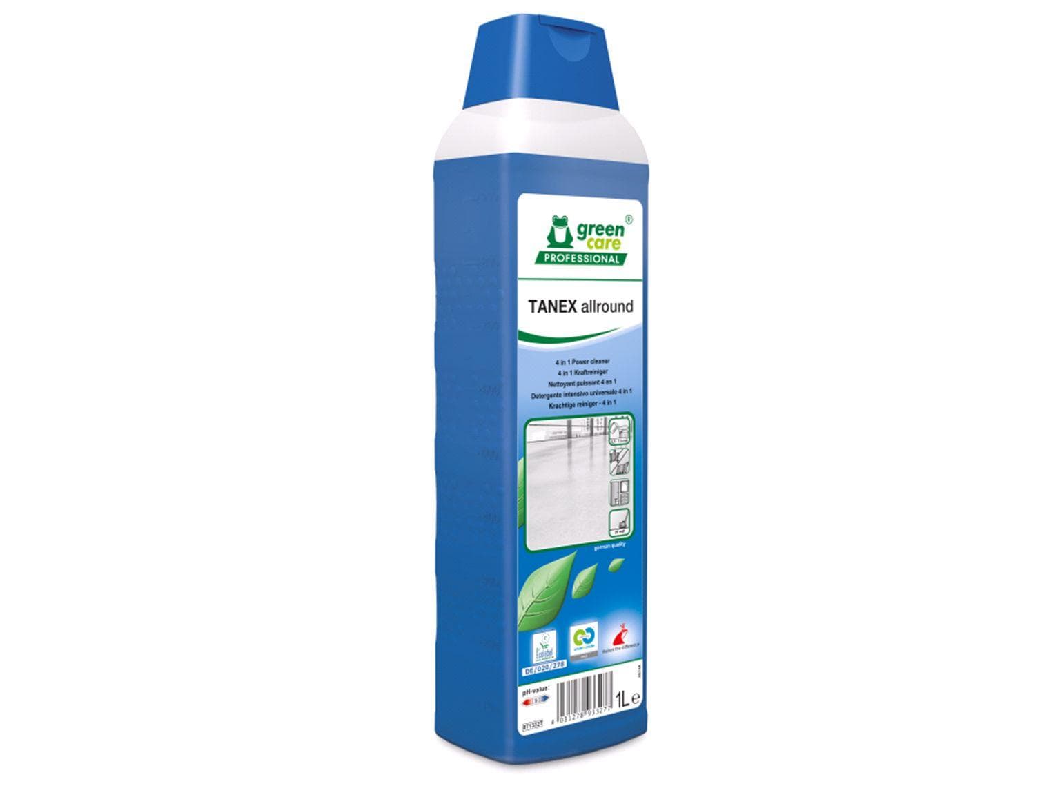 TANEX allround, detergente potente multiuso, per la pulizia di manutenzione quotidiana