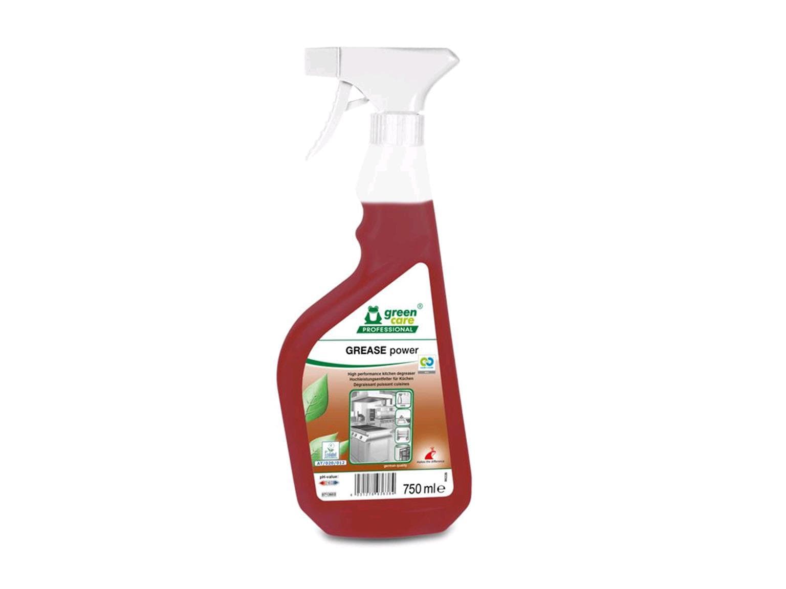 GREASE power, detergente per cucina ad alte prestazioni, sgrassa rapidamente e