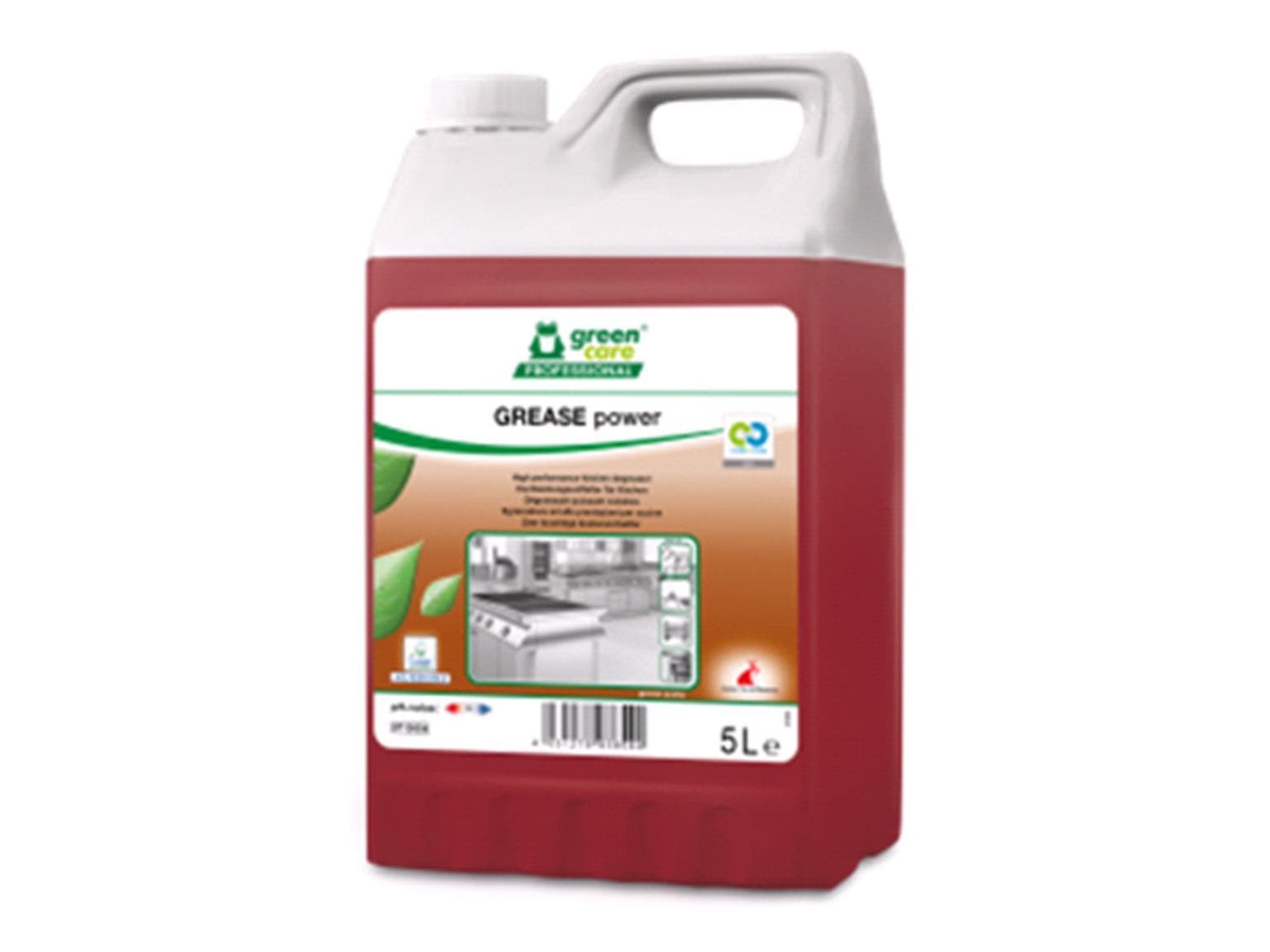 GREASE power, detergente per cucina ad alte prestazioni, sgrassa rapidamente e