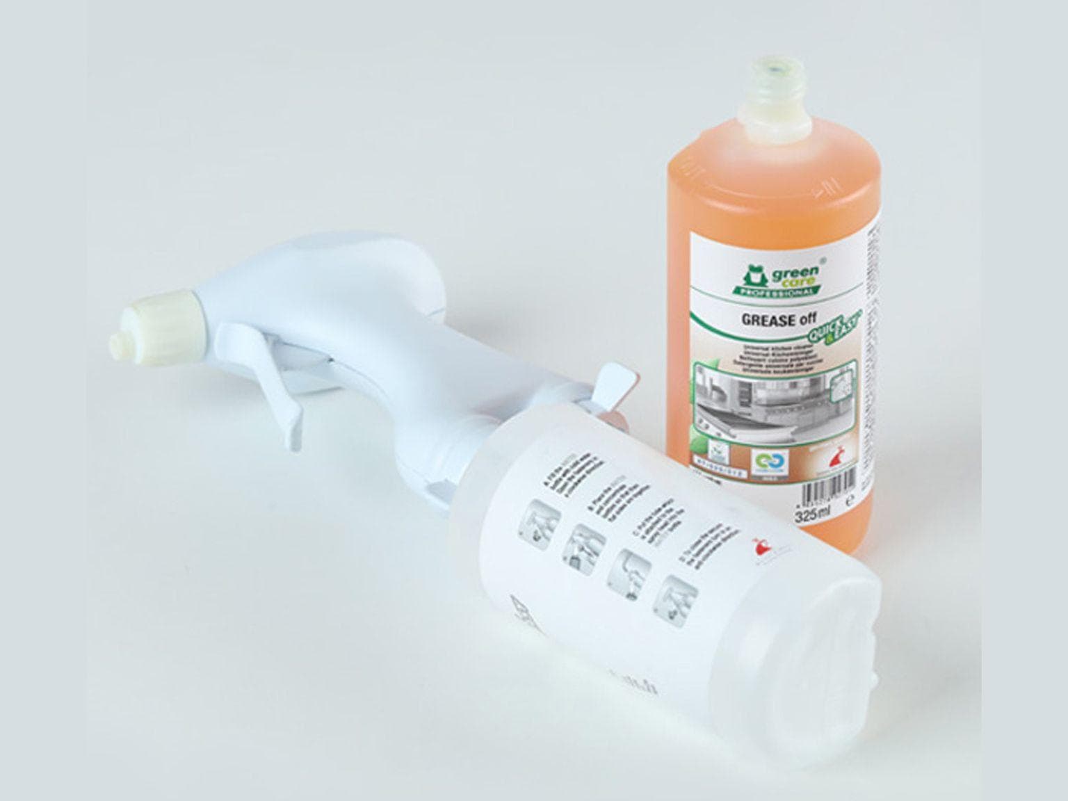 GREASE off, detergente universale per cucina, sistema rapido e facile